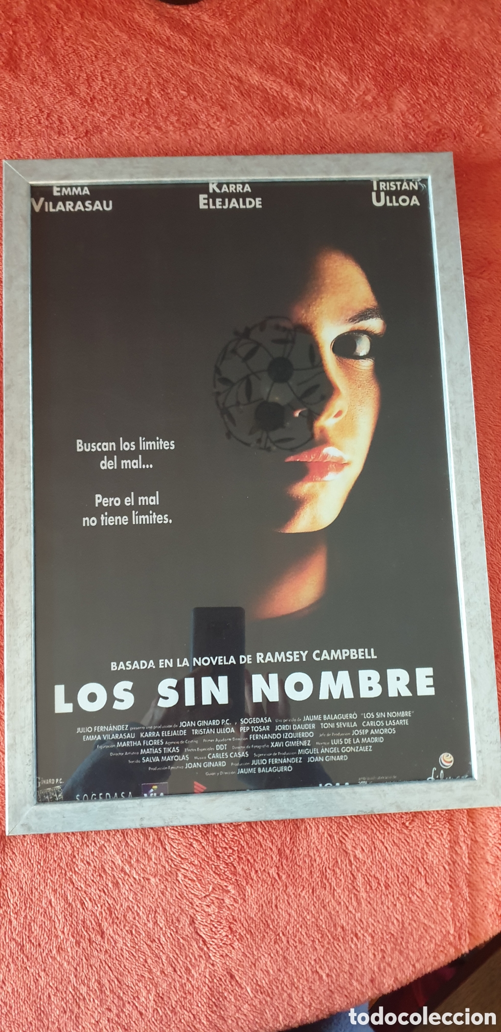 Vintage: Los sin nombre . Cuadro y dvd. - Foto 1