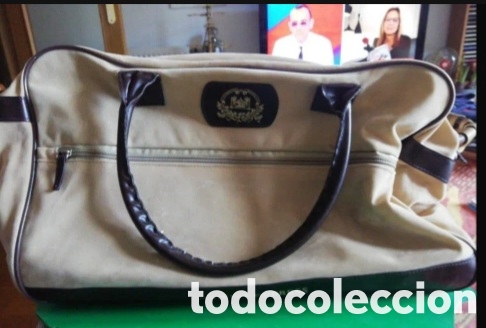 Vintage: Bolsa vitange de lona - Foto 2