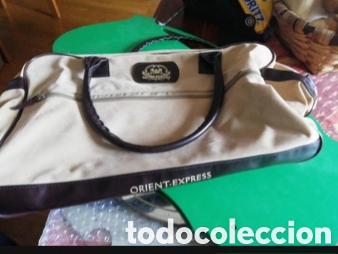 Vintage: Bolsa vitange de lona - Foto 6