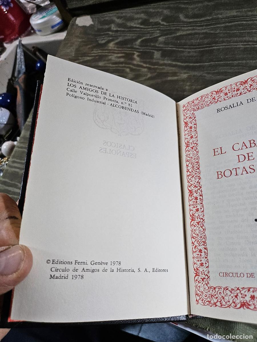 Vintage: libro anbtiguo el caballero de las botas azules - Foto 4