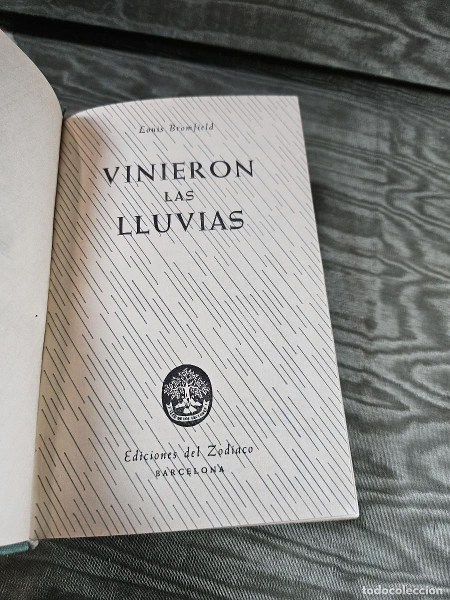 Vintage: libro vinieron las lluvias - Foto 4