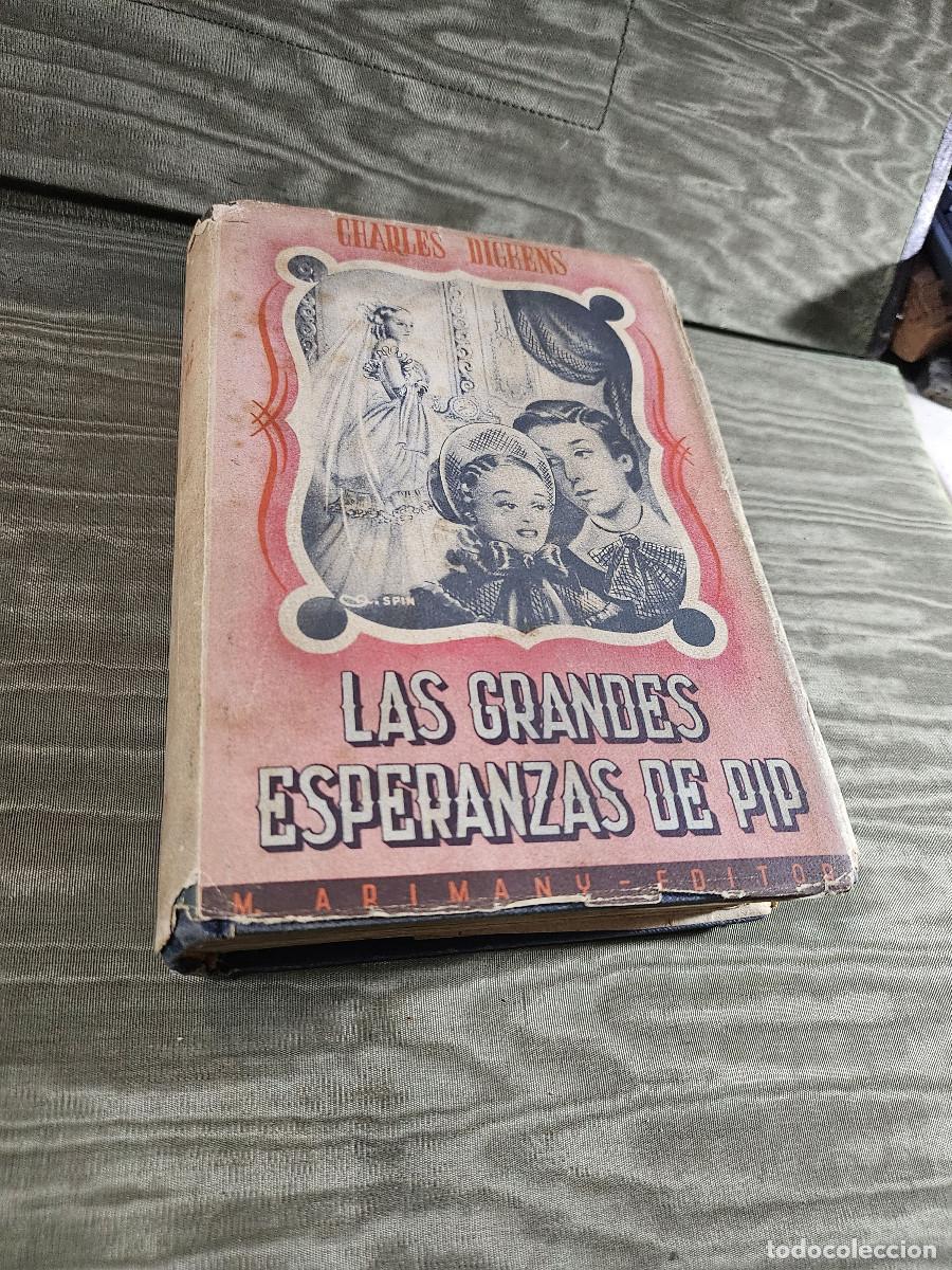 Vintage: libro las grandes esperanza de pip - Foto 2