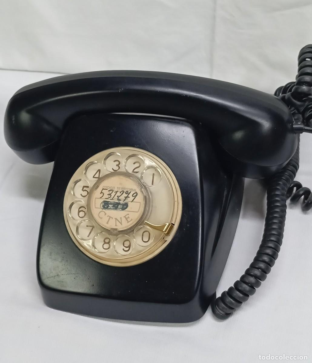 Vintage: Tel&eacute;fono Vintge Negro - Foto 1