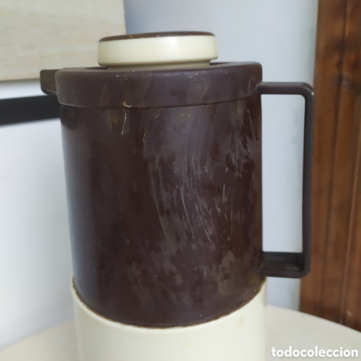 Vintage: Termo vintage marca Valira de 1 litro - Foto 4