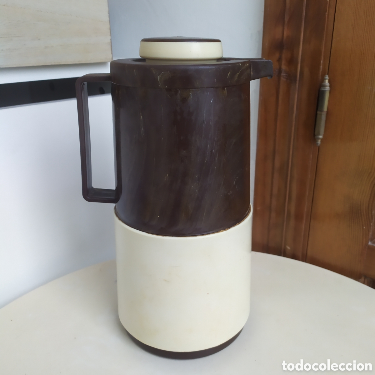 Vintage: Termo vintage marca Valira de 1 litro - Foto 1