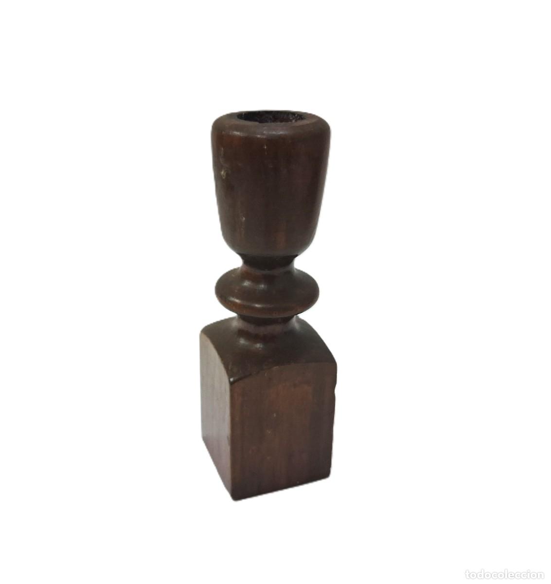 Vintage: Candelabro de madera vintage - Foto 3