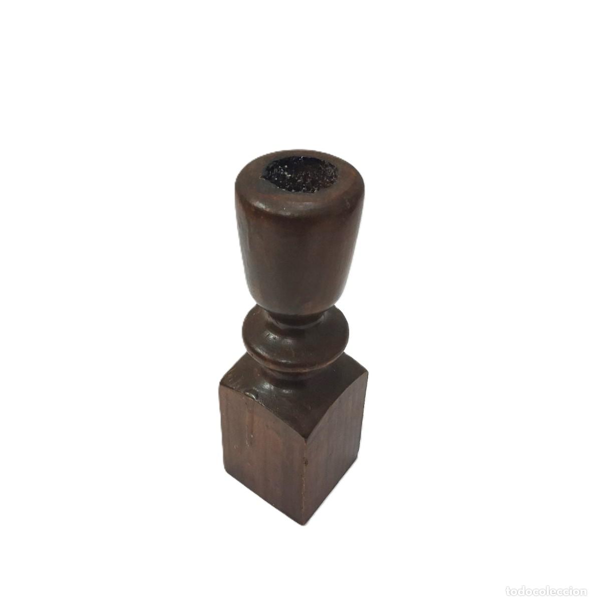 Vintage: Candelabro de madera vintage - Foto 4