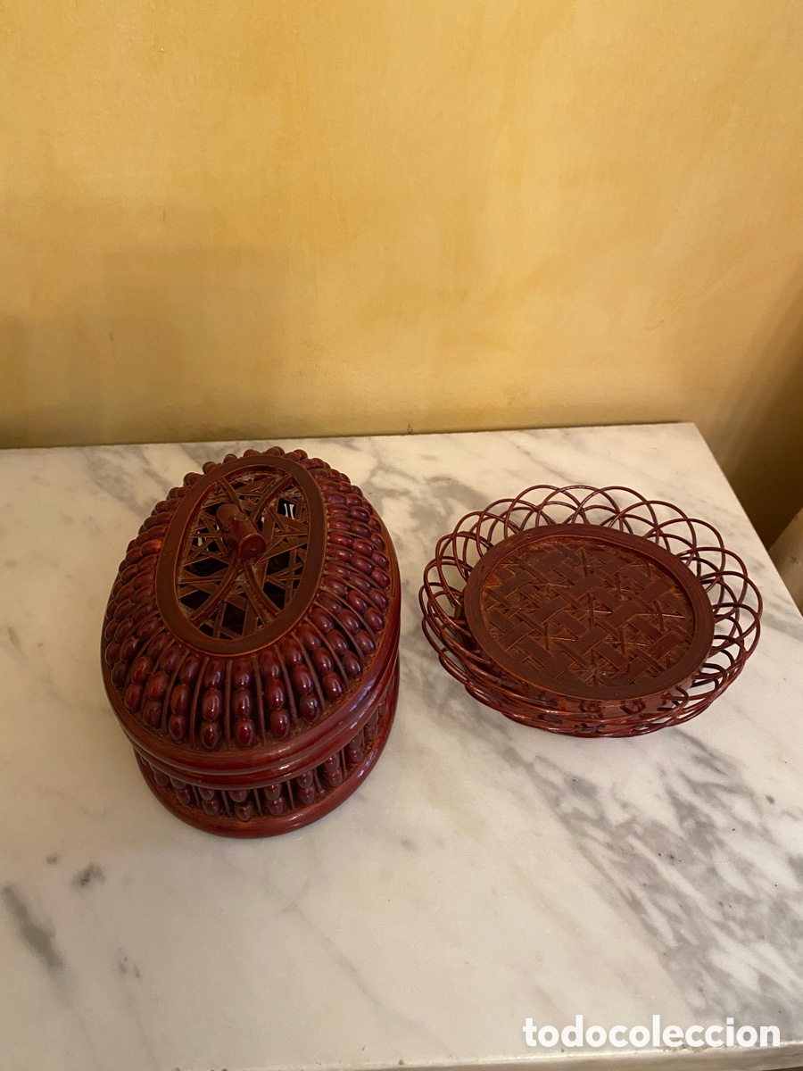 Vintage: Conjunto artesanal decorativo - Foto 3