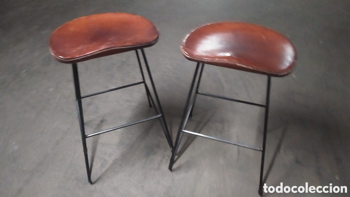 Vintage: Lote de 2 Taburetes Sol&Luna - Foto 1