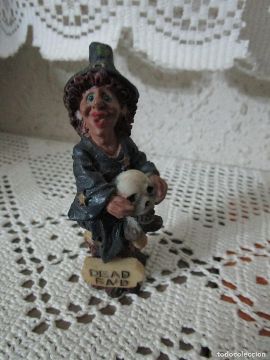 Vintage: PEQUE&Ntilde;A FIGURA DE BRUJA - Foto 1