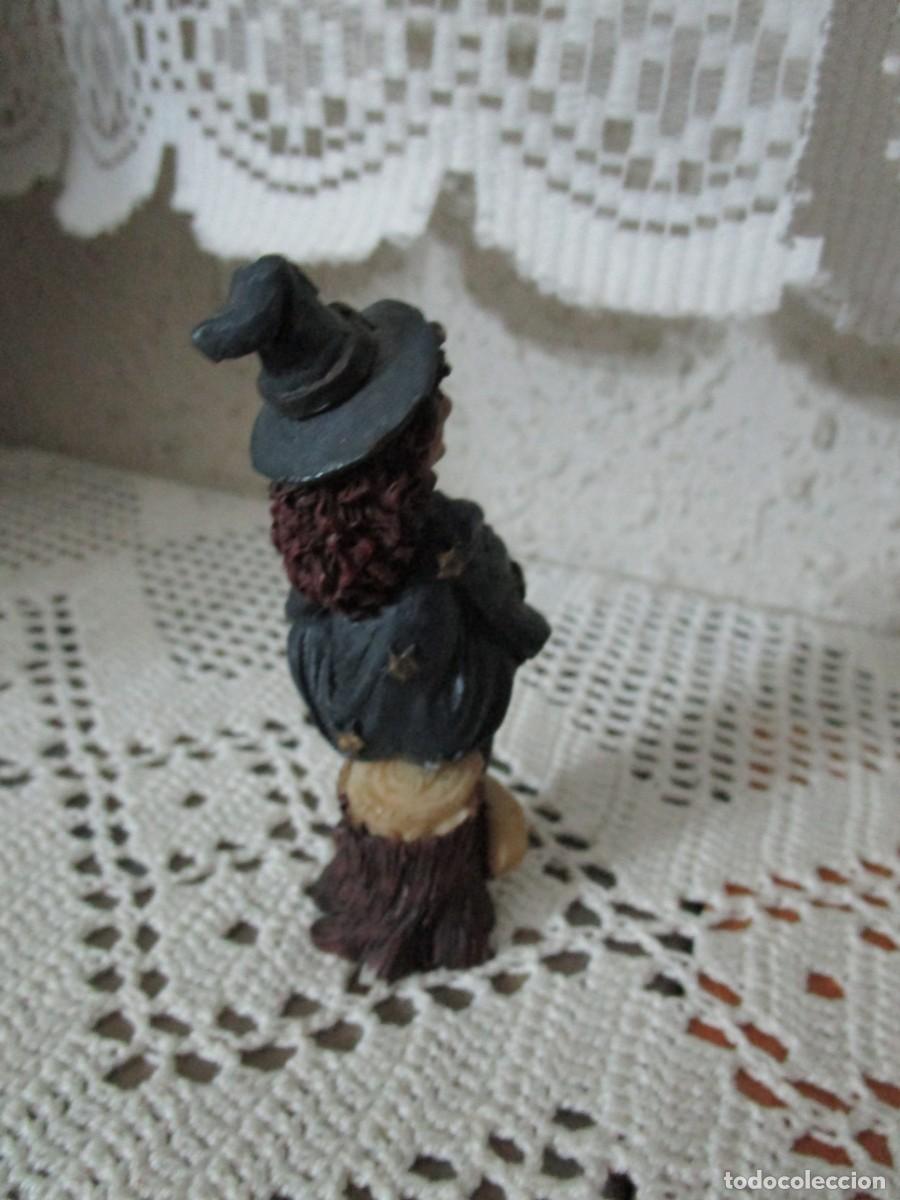 Vintage: PEQUE&Ntilde;A FIGURA DE BRUJA - Foto 2
