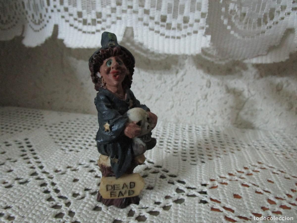 Vintage: PEQUE&Ntilde;A FIGURA DE BRUJA - Foto 3