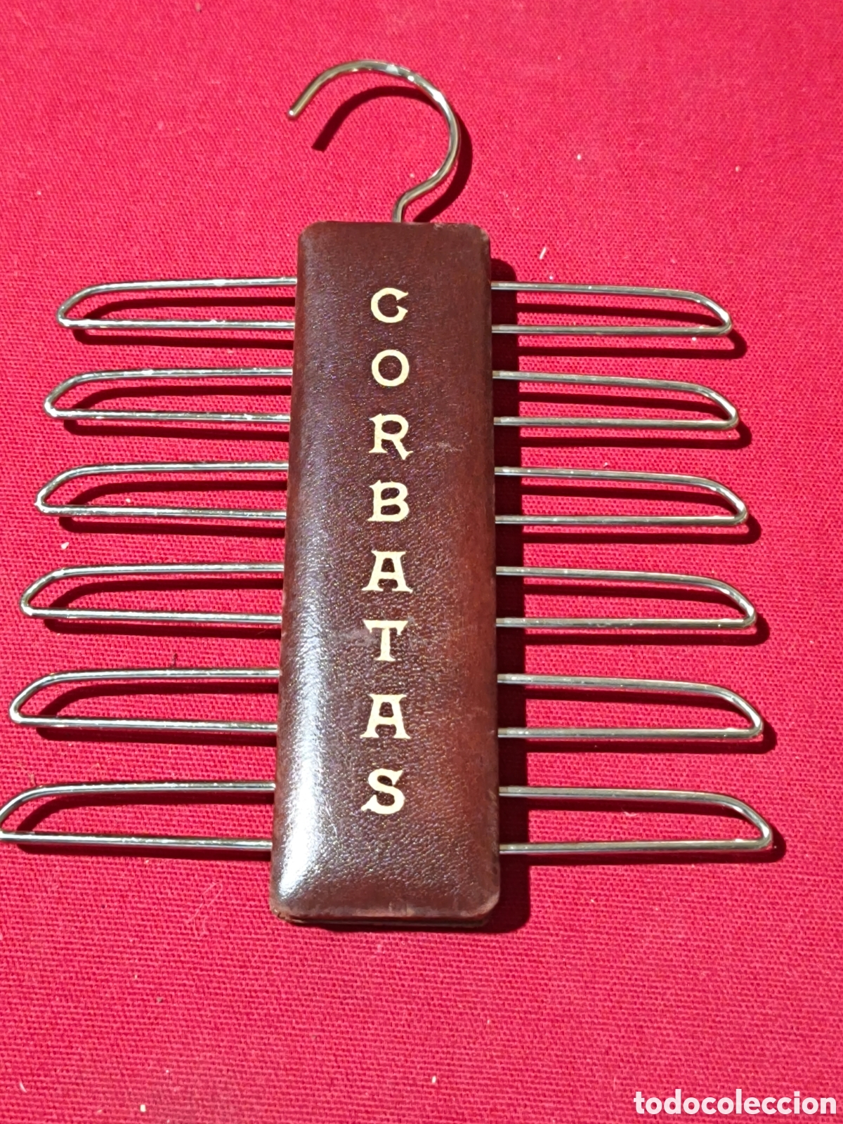 Vintage: Curiosa percha organizadora de Corbatas - Foto 1
