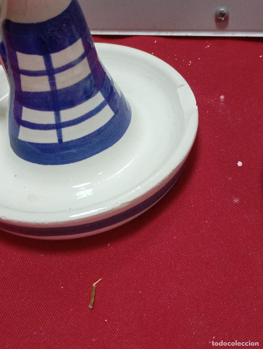 Vintage: 2 palmatorias de ceramica - Foto 2