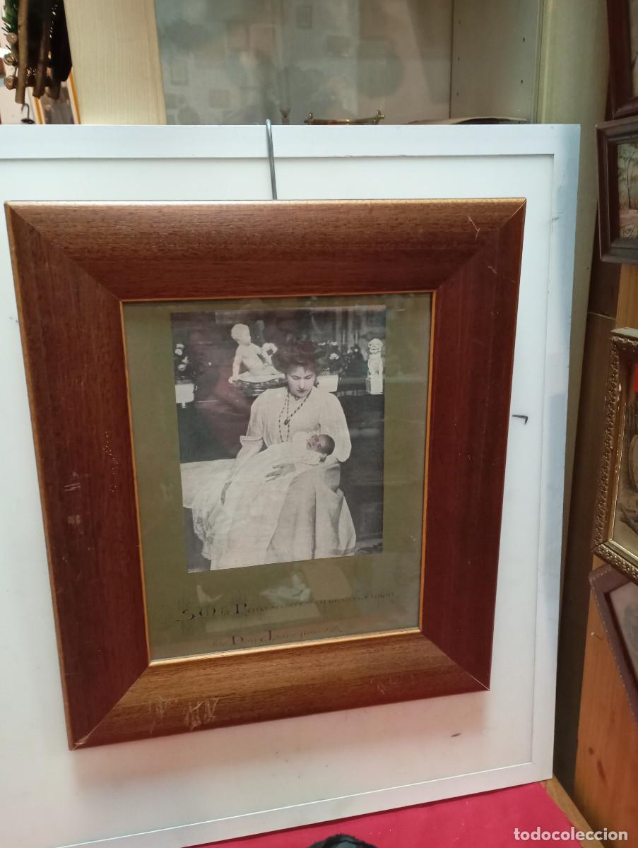 Vintage: cuadro de la monarquia espa&ntilde;ola - Foto 1