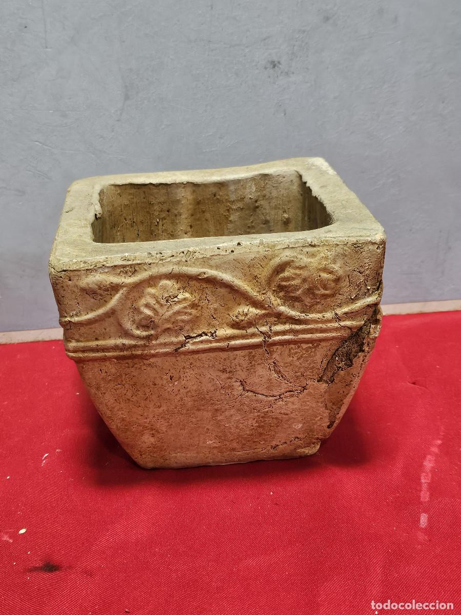 Vintage: maceton de piedra artificial - Foto 1