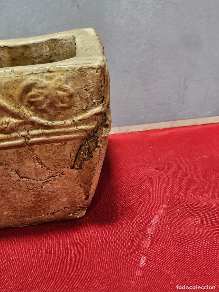 Vintage: maceton de piedra artificial - Foto 2