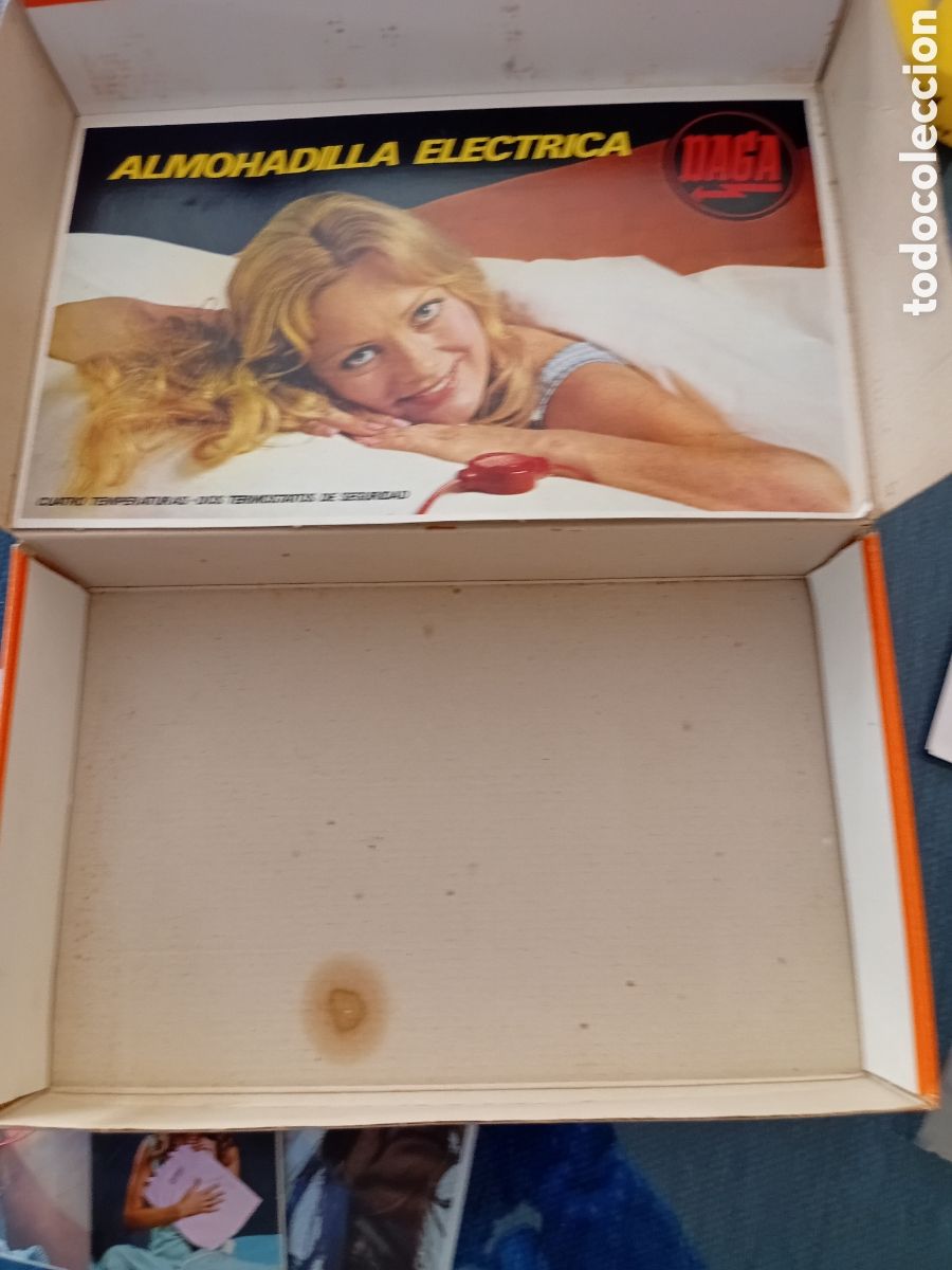 Vintage: ALMOHADILLA ELECTRICA MARCA DAGA - Foto 3