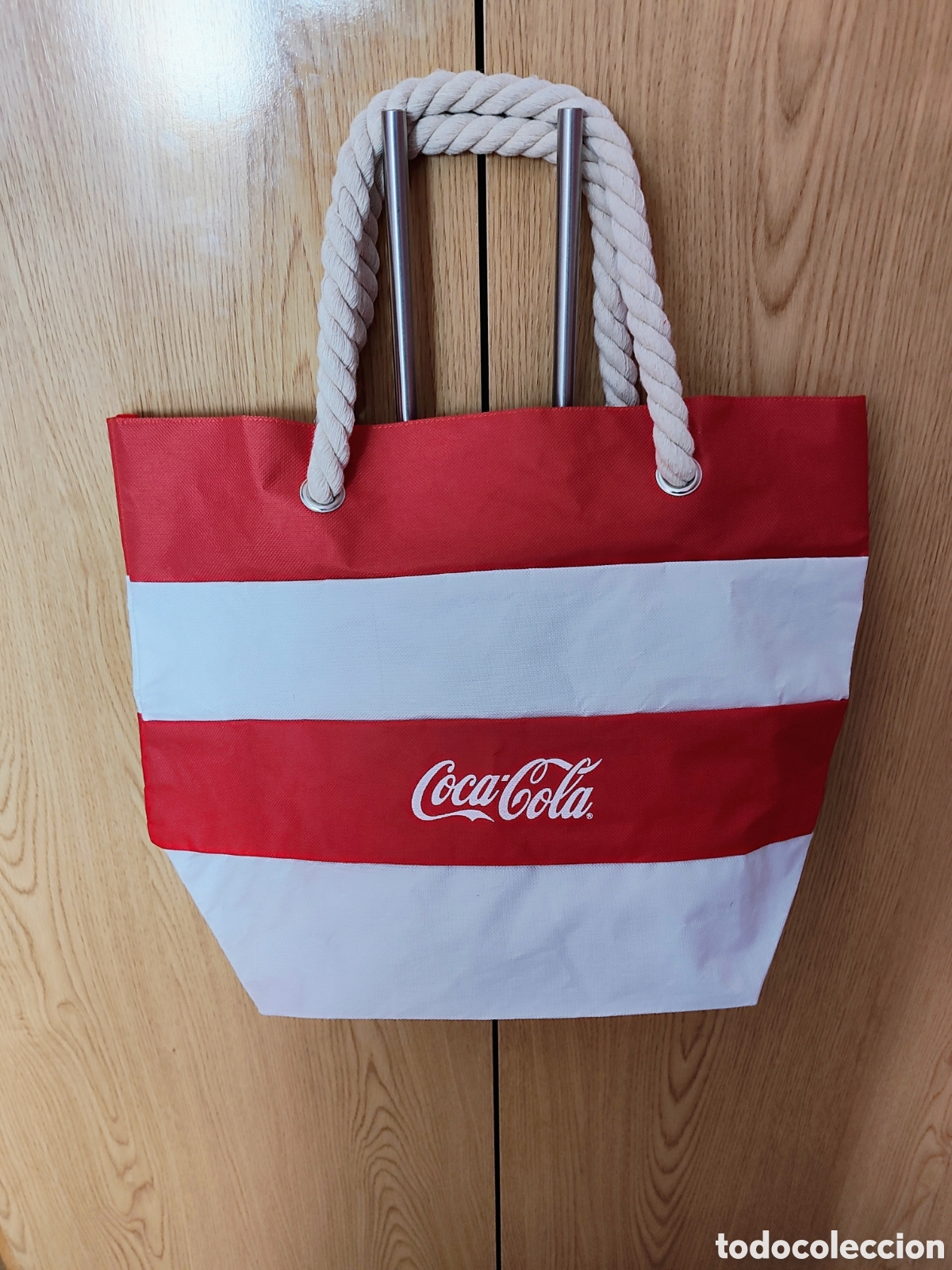 Vintage: Bolsa playa Cocacola - Foto 1
