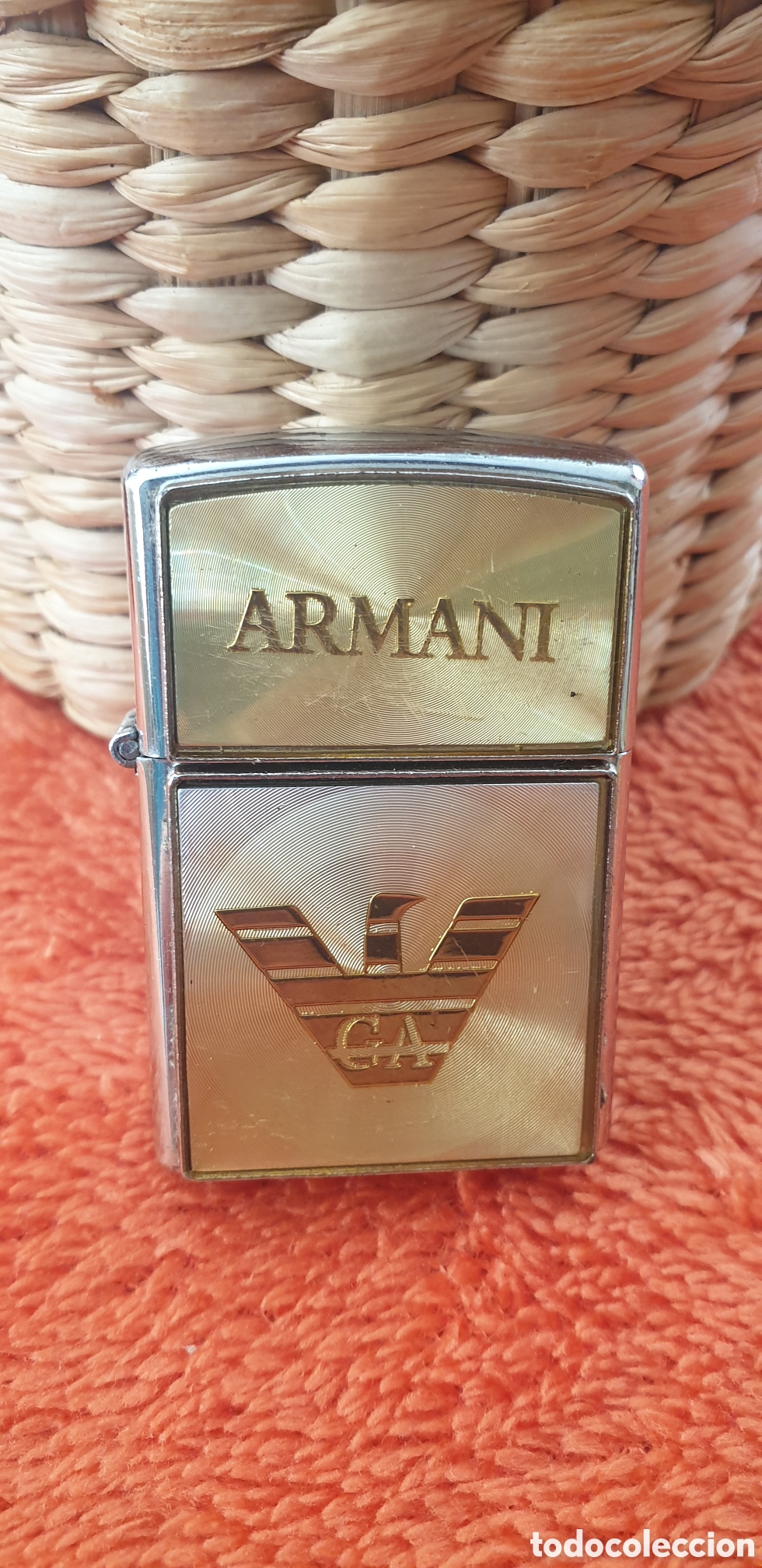 Vintage: Encendedor zippo marca Armani - Foto 1