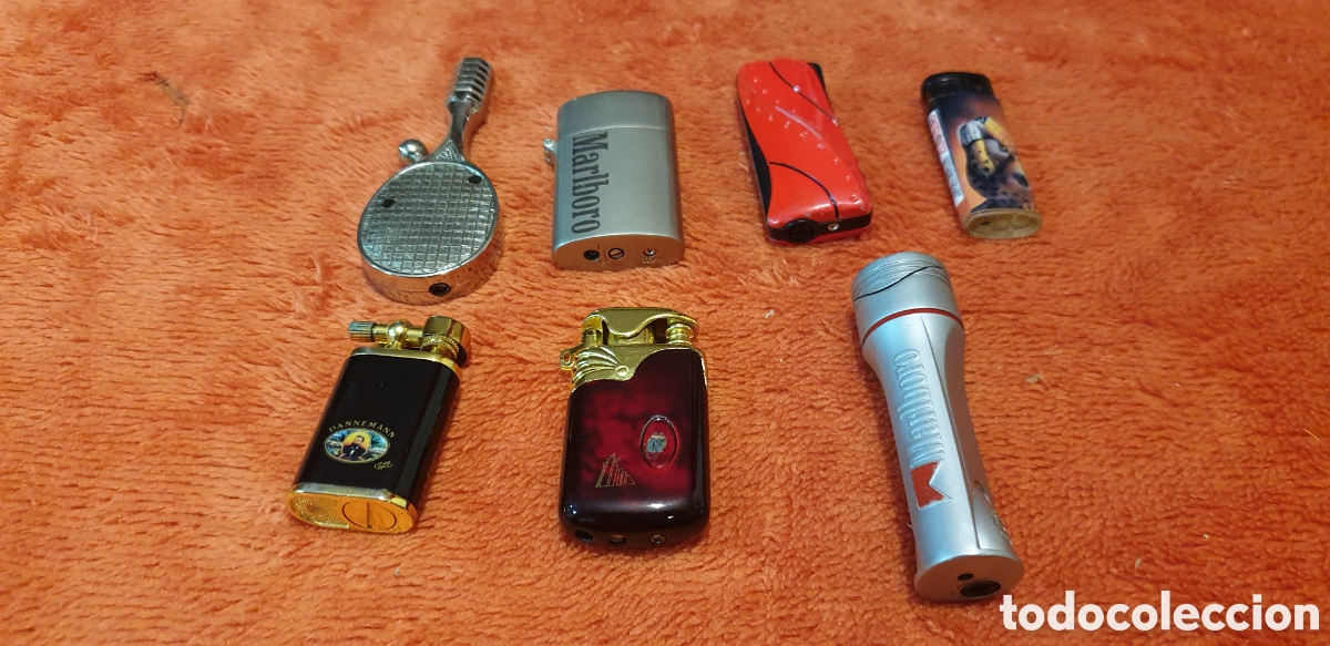 Vintage: 7 encendedores electr&oacute;nicos - Foto 1