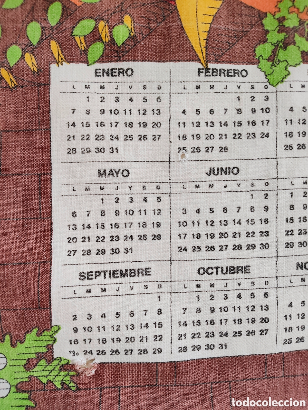 Vintage: Pa&ntilde;o cocina a&ntilde;o 1974 - Foto 2