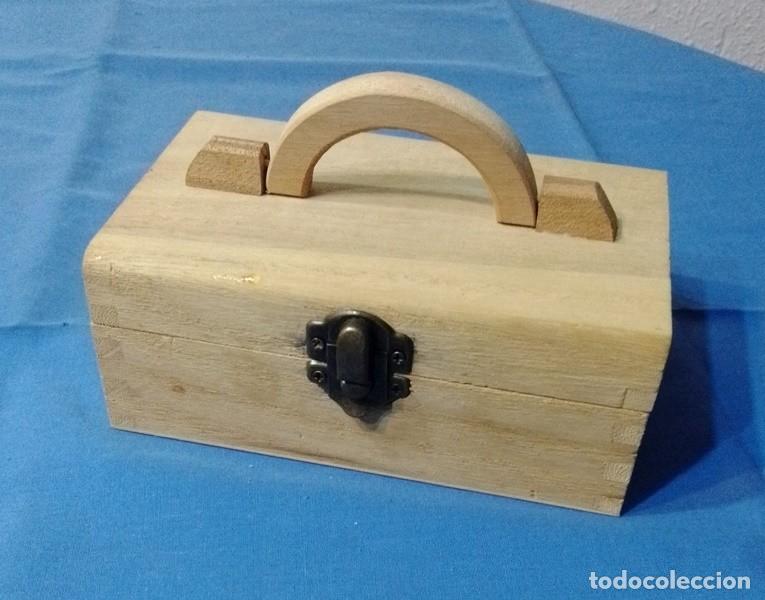 Vintage: Caja joyero de madera - Foto 1