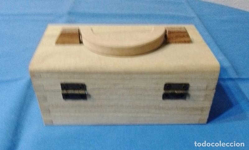 Vintage: Caja joyero de madera - Foto 3
