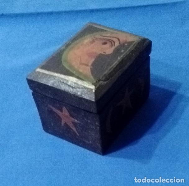 Vintage: Caja joyero de madera - Foto 1