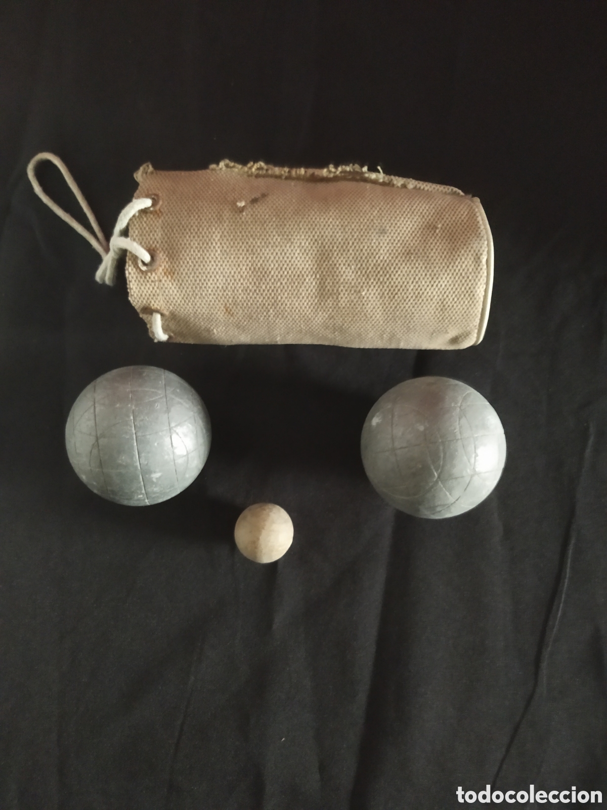 Vintage: Antiguas bolas de petanca - Foto 1