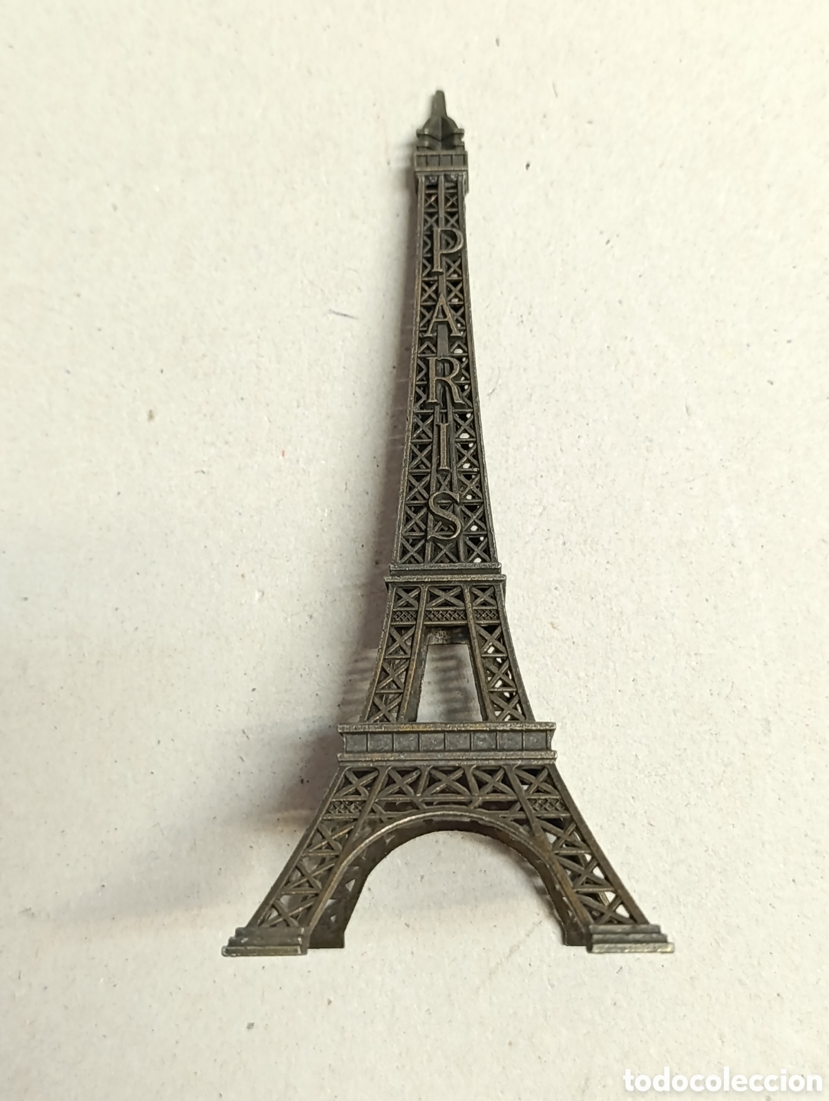 Vintage: TORRE EIFFEL EN METAL. 13 CM. - Foto 7