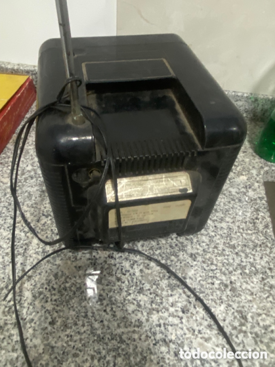 Vintage: Televisi&oacute;n peque&ntilde;a antigua - Foto 7