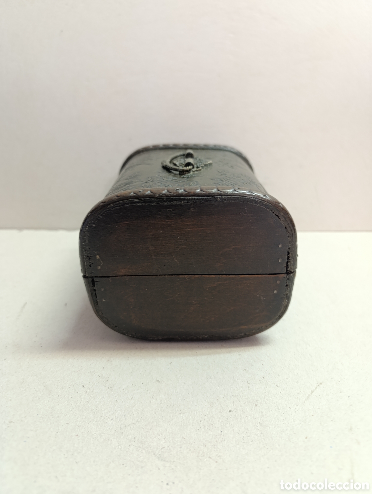 Vintage: CAJA DE MADERA TIPO COFRE. - Foto 2