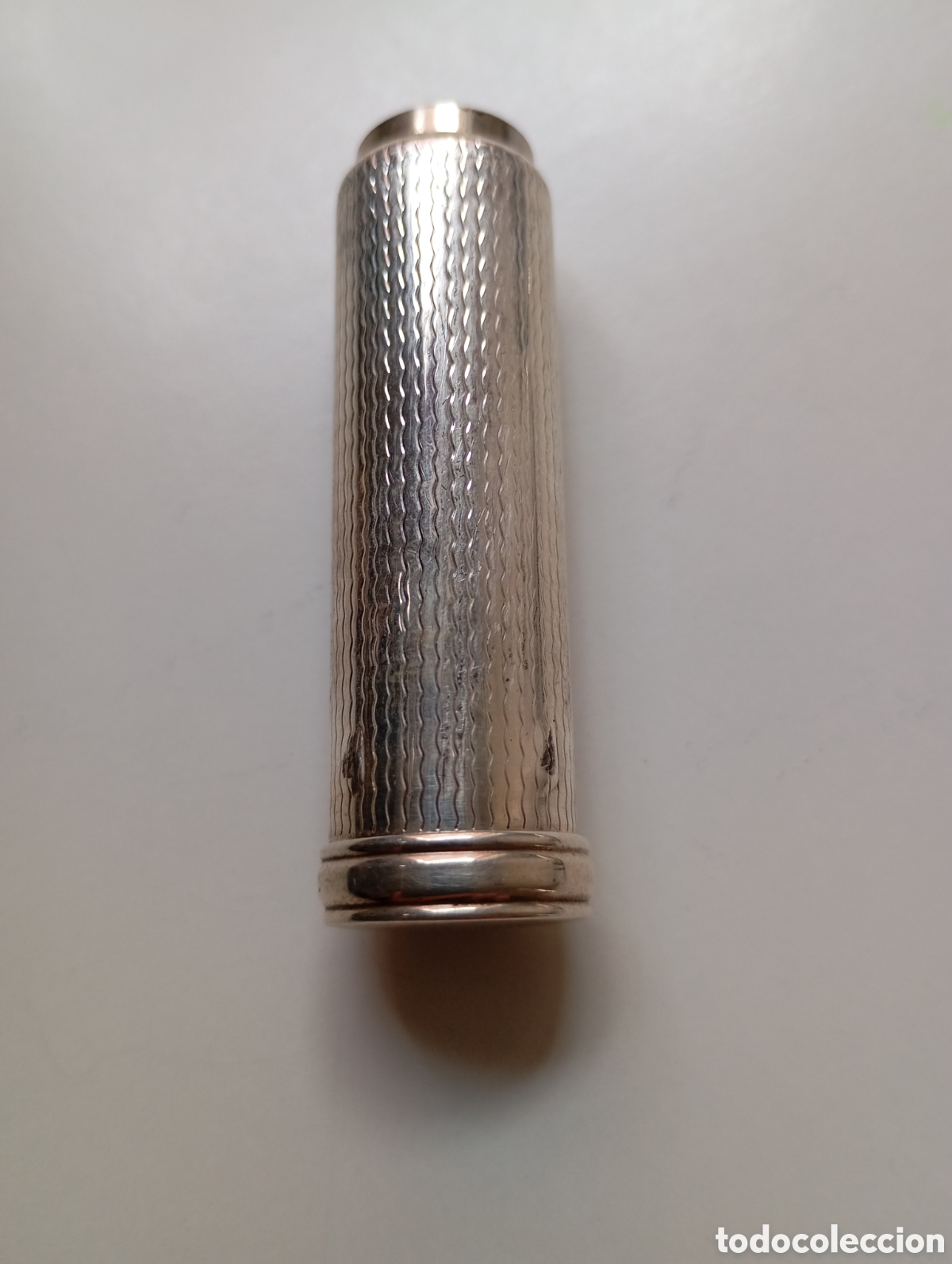 Vintage: Bonito pintalabios en plata. - Foto 2