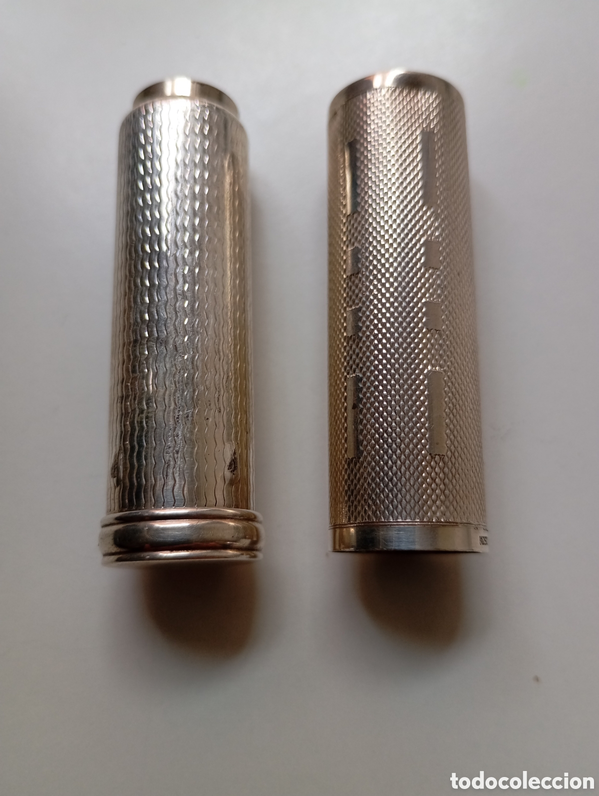 Vintage: Bonito pintalabios en plata. - Foto 3
