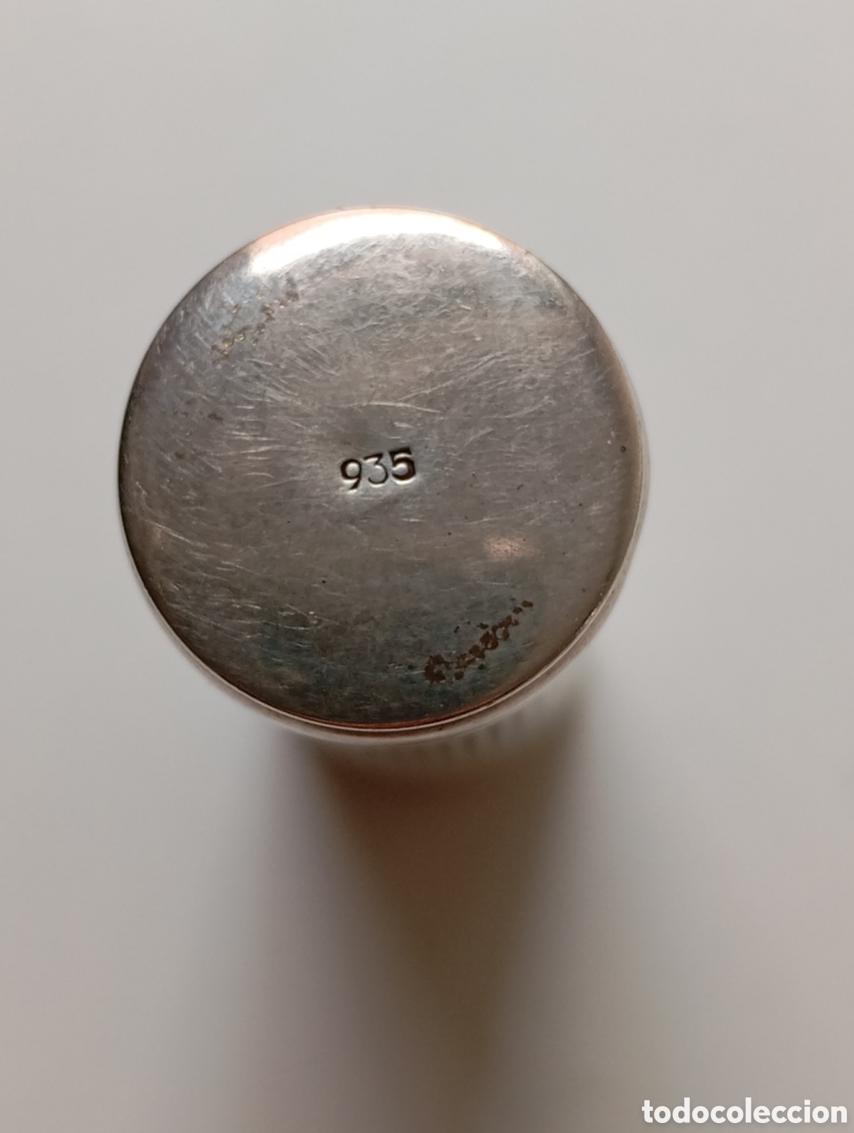 Vintage: Bonito pintalabios en plata. - Foto 7