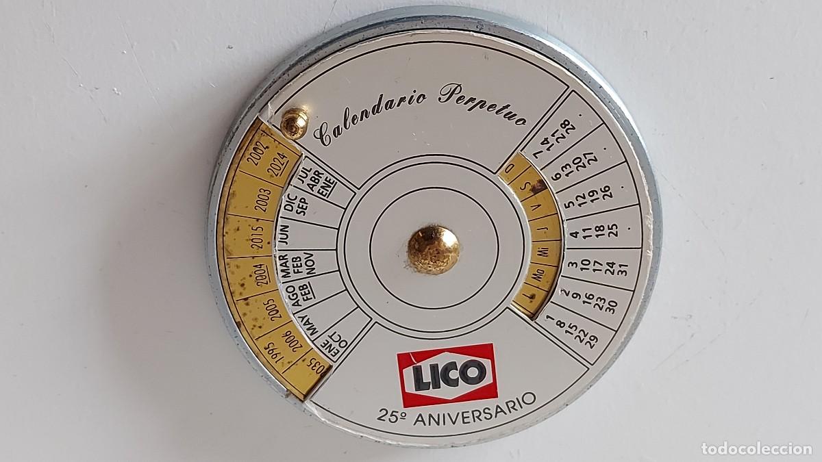 Vintage: CALENDARIO PERPETUO LICO LEASING - Foto 1