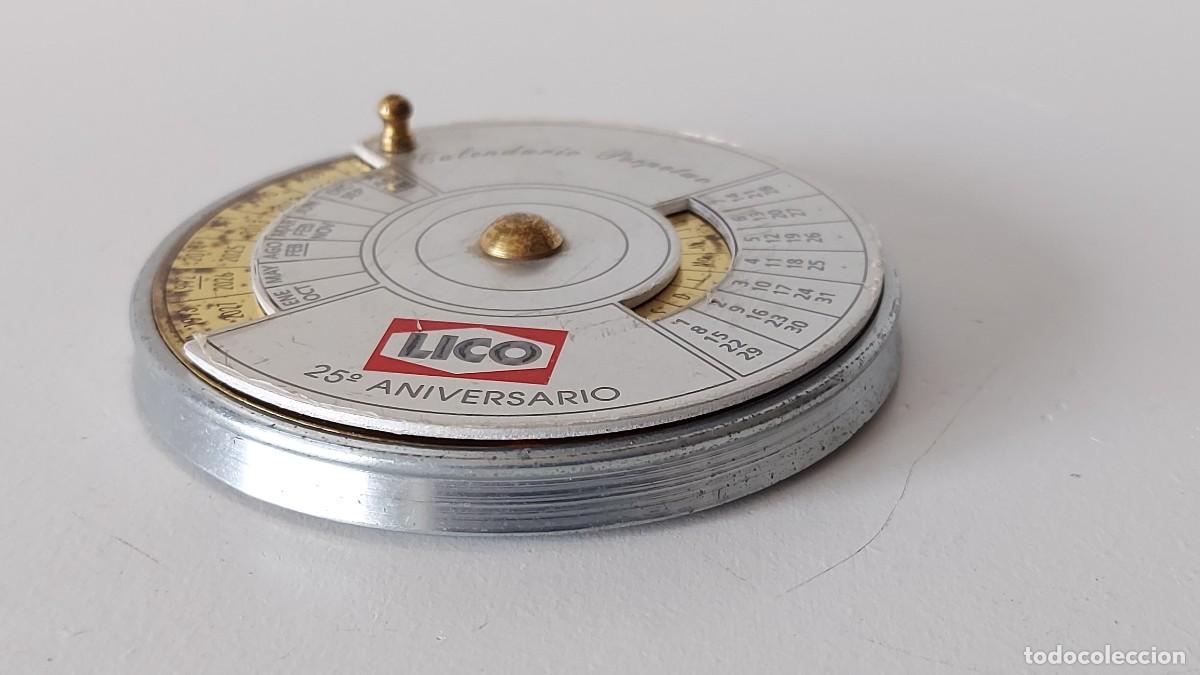 Vintage: CALENDARIO PERPETUO LICO LEASING - Foto 2