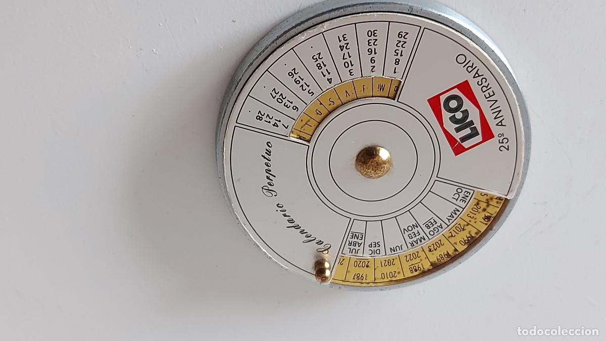 Vintage: CALENDARIO PERPETUO LICO LEASING - Foto 4