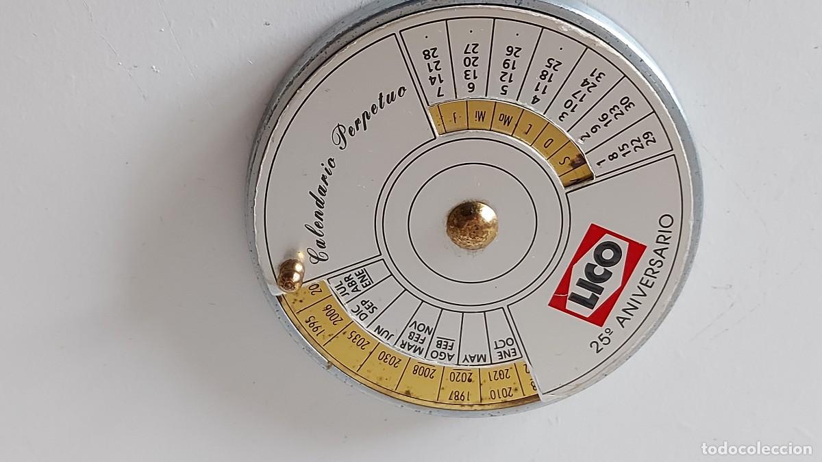 Vintage: CALENDARIO PERPETUO LICO LEASING - Foto 5