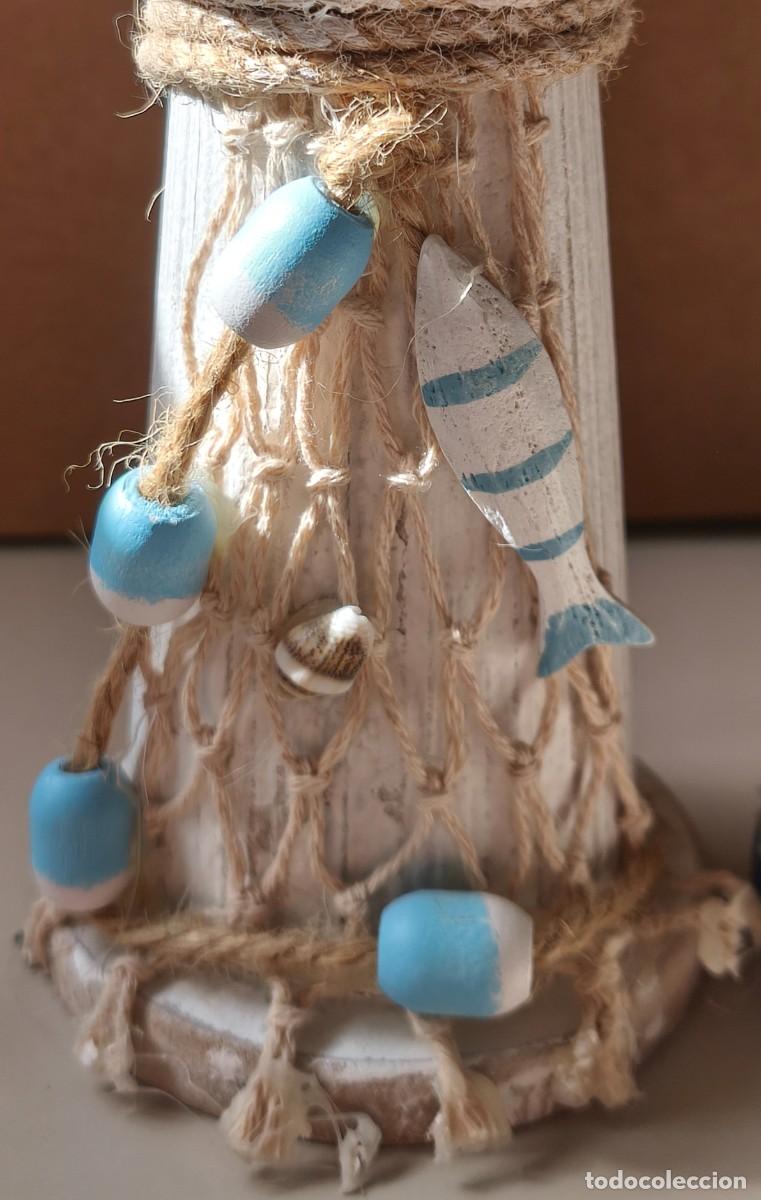 Vintage: Faros nauticos de madera - Foto 3