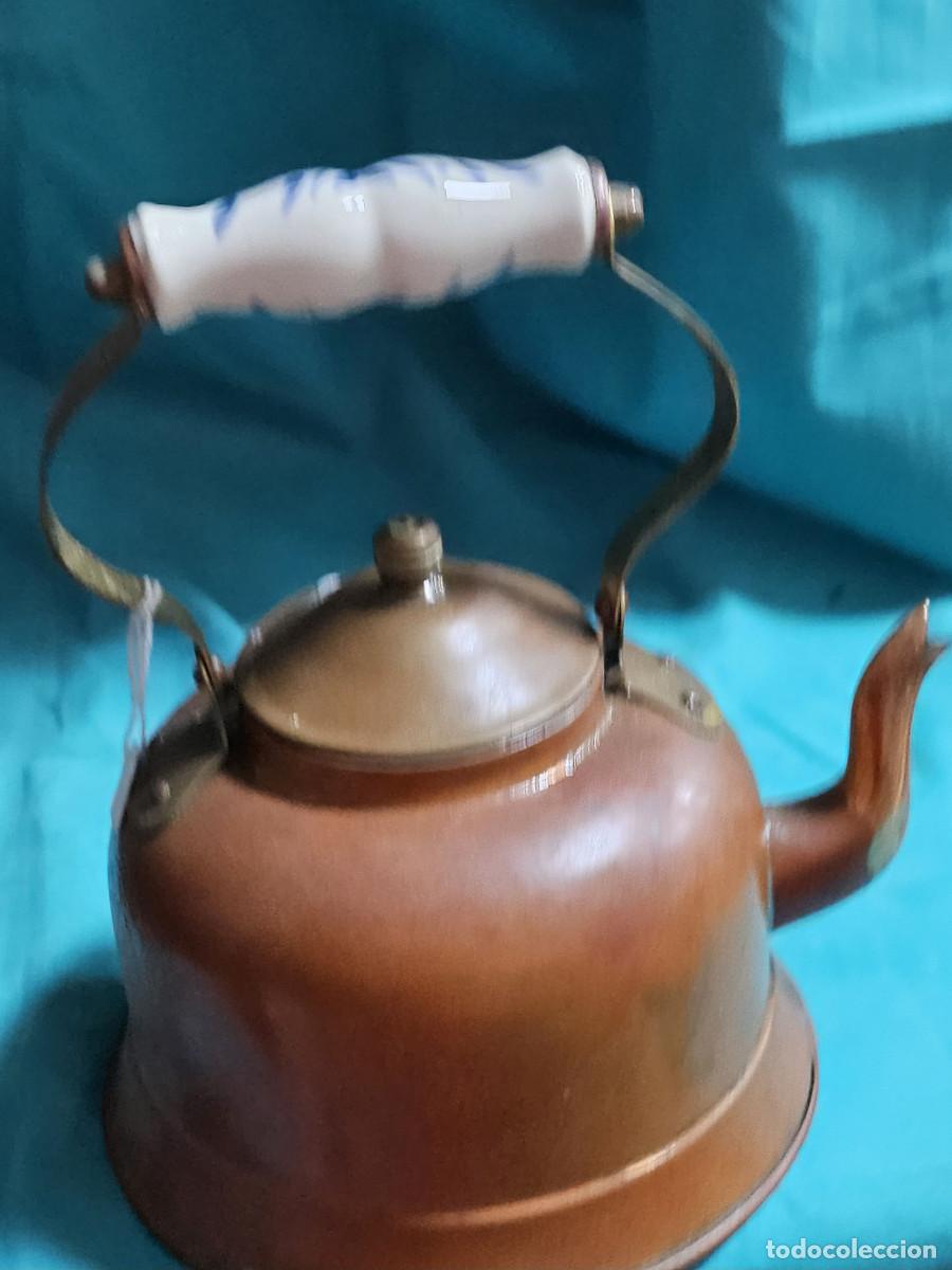 Vintage: cafetera de cobre vintage - Foto 2