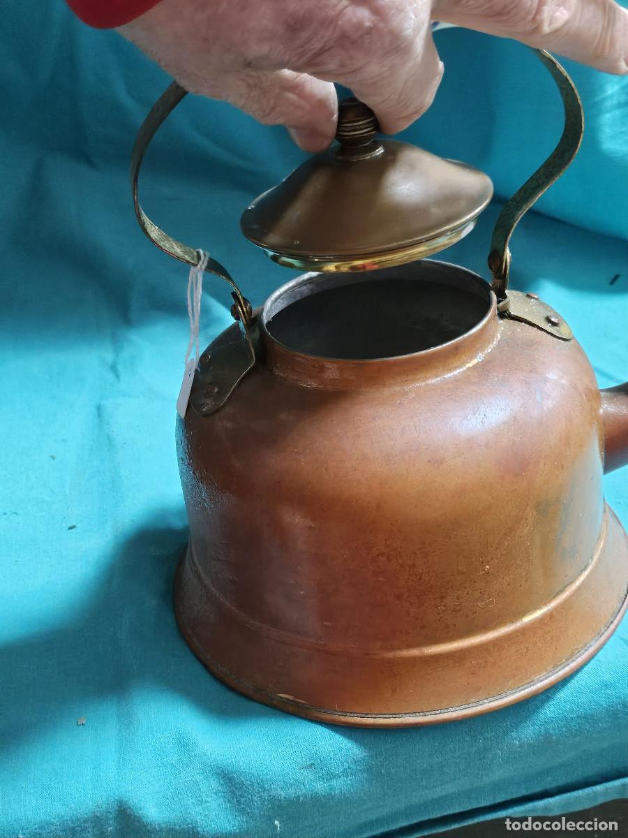 Vintage: cafetera de cobre vintage - Foto 3