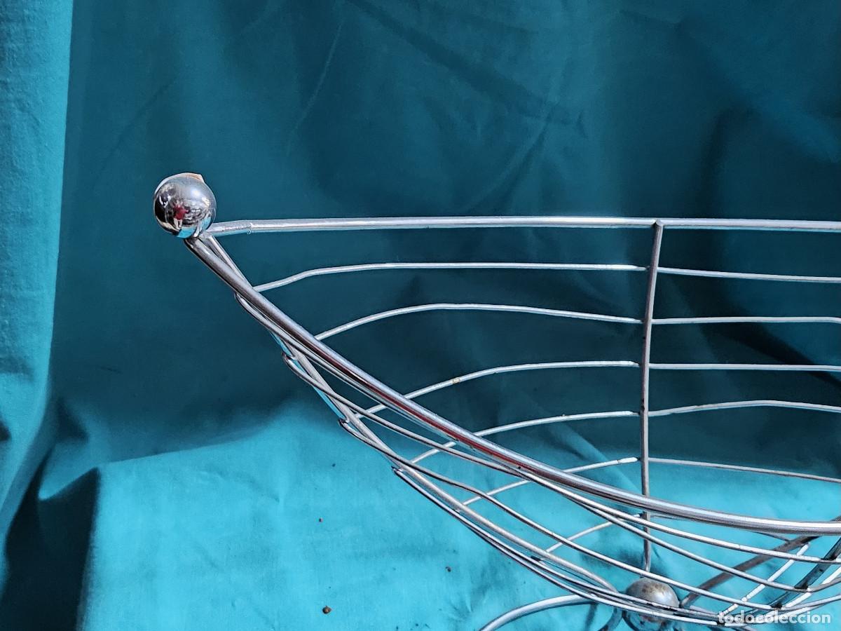 Vintage: frutero de ardeco cromado - Foto 2