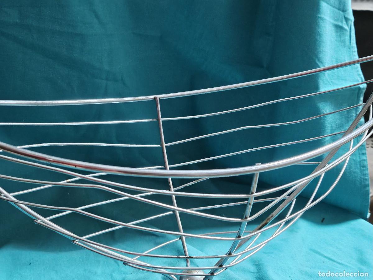 Vintage: frutero de ardeco cromado - Foto 4