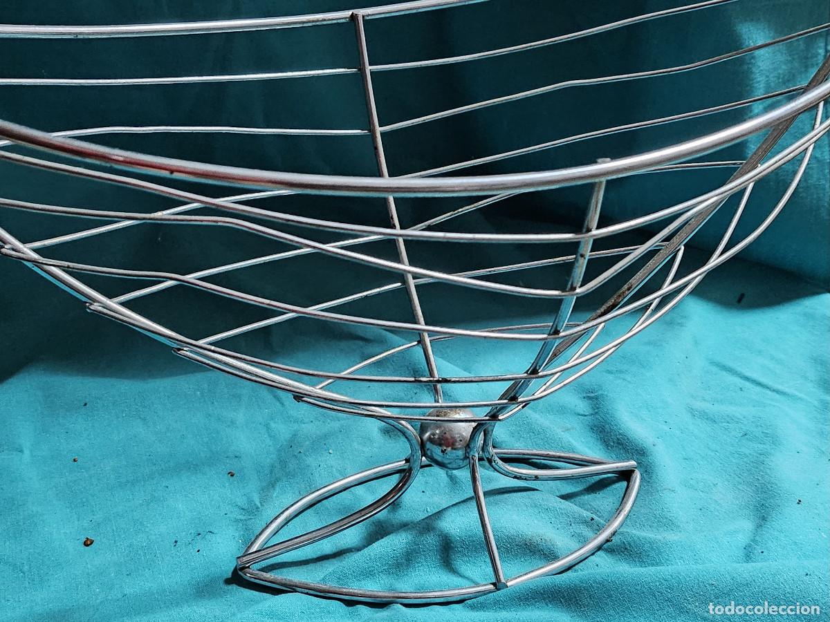 Vintage: frutero de ardeco cromado - Foto 5
