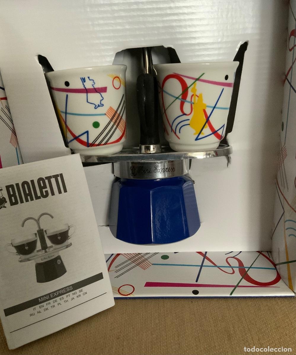 Vintage: CAFETERA 2 TAZAS BIALETTI Set MINI EXPRESS KANDINSKY - Foto 2