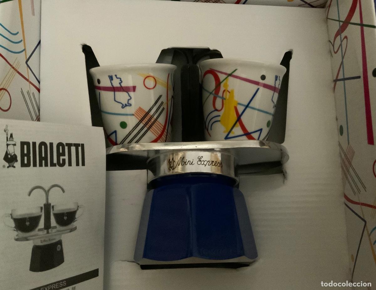 Vintage: CAFETERA 2 TAZAS BIALETTI Set MINI EXPRESS KANDINSKY - Foto 3