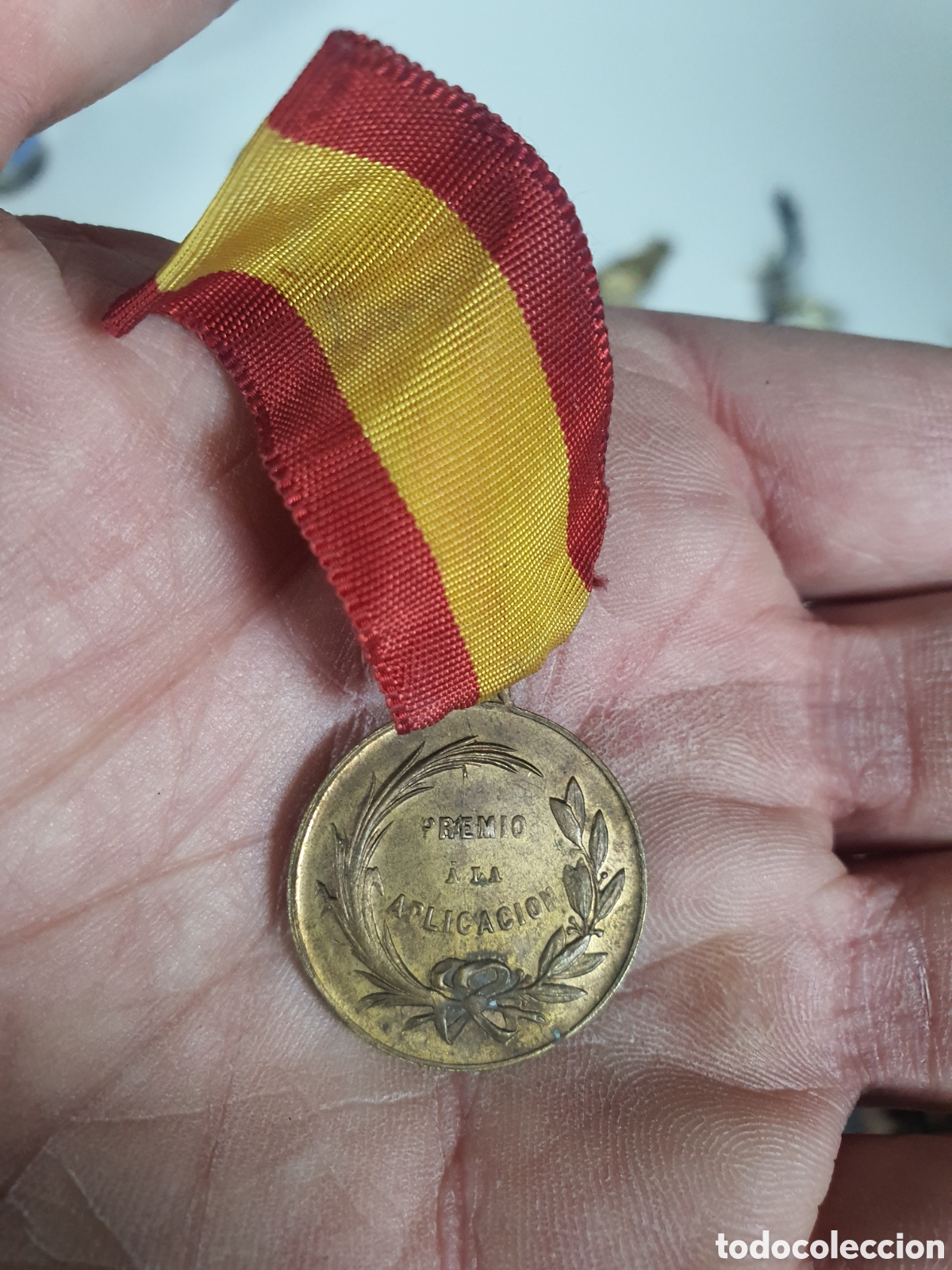 Vintage: MEDALLA PREMIO A LA APLICACION - Foto 2