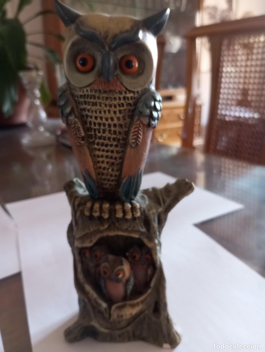Vintage: FIGURA DE B&Uacute;HO DE RESINA - Foto 1